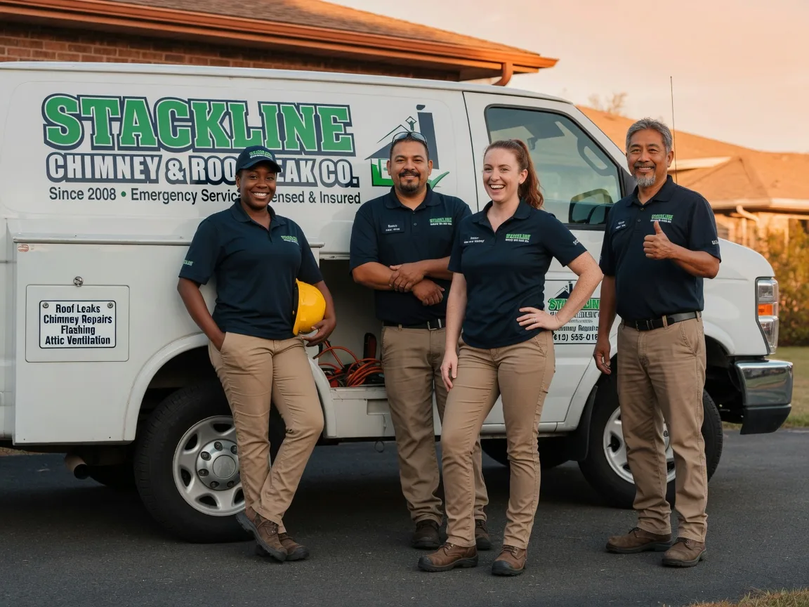 Chimney flashing repair company in Lee, NH